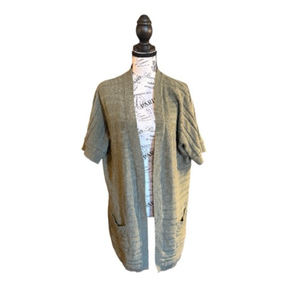 Mossimo Supply Co. Olive Knit Cardigan